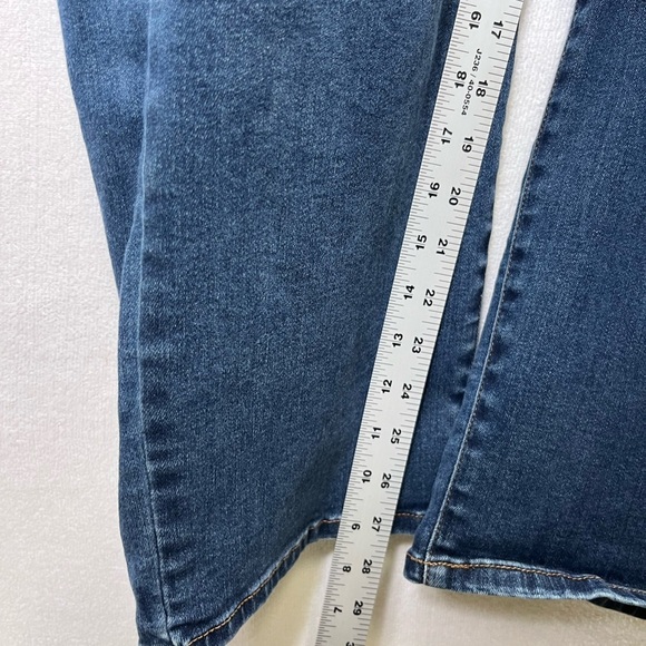 Lane Bryant Flex Magic High Rise Straight Jeans Womens 22W Plus Blue Denim 2222 - Picture 6 of 9